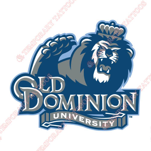 Old Dominion Monarchs Customize Temporary Tattoos Stickers NO.5785